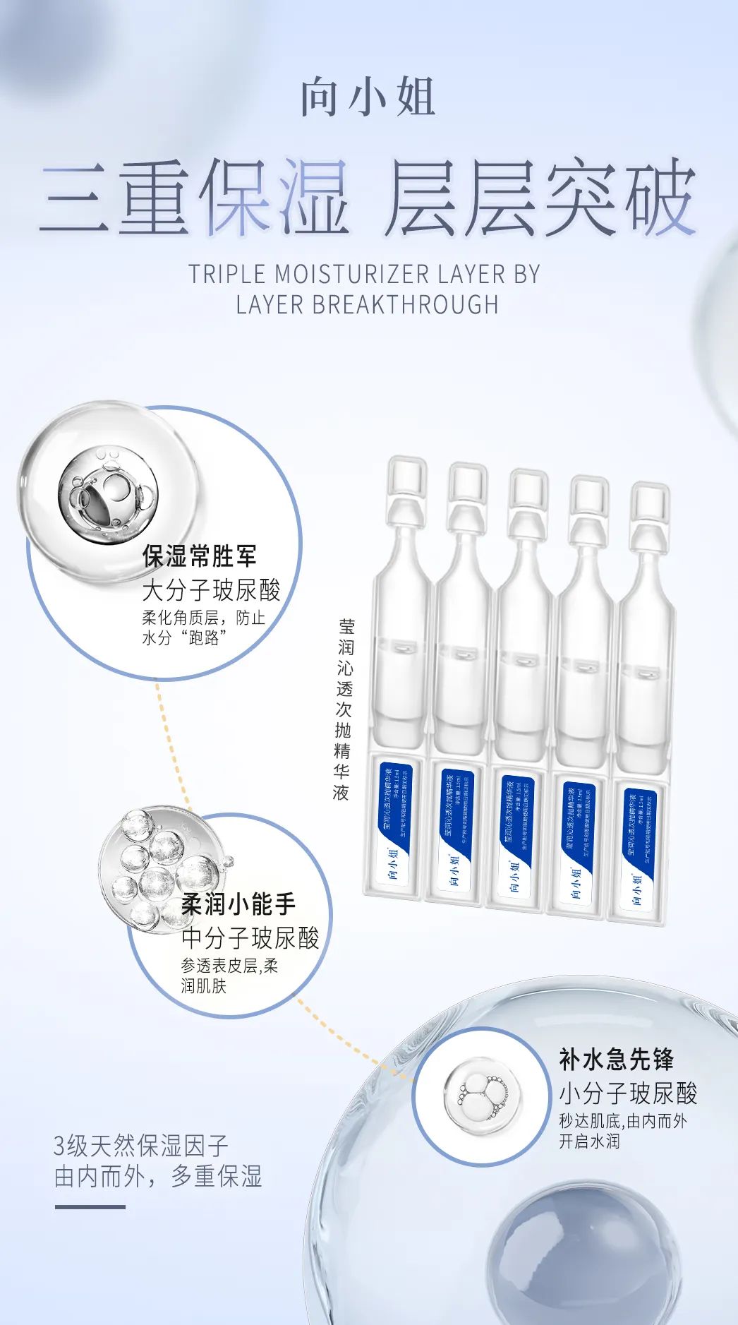 微囊包裹纳米次抛·3款重组双胶原隆重登场