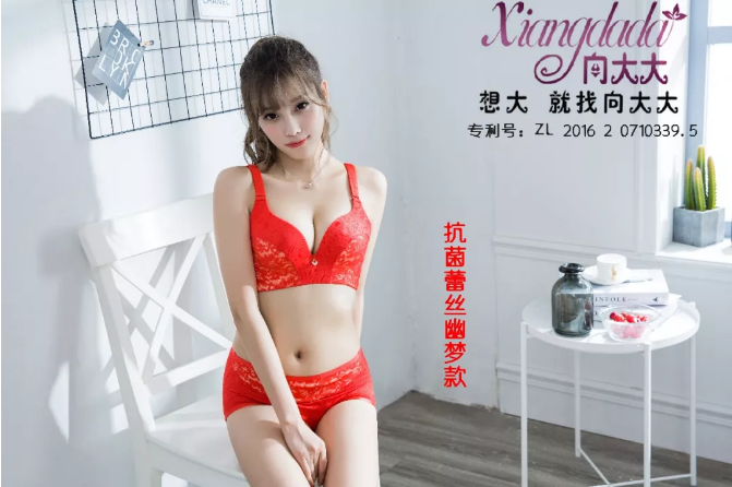 向大大内衣款式介绍之蕾丝幽梦款